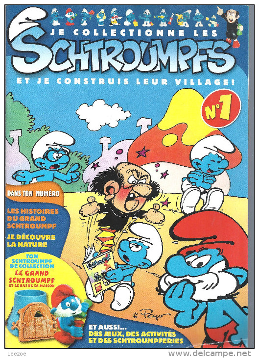 Schtroumpfs (smurfs) N°1 2004: Je Collectionne Les Schtroumpfs - Schtroumpfs, Les - Los Pitufos