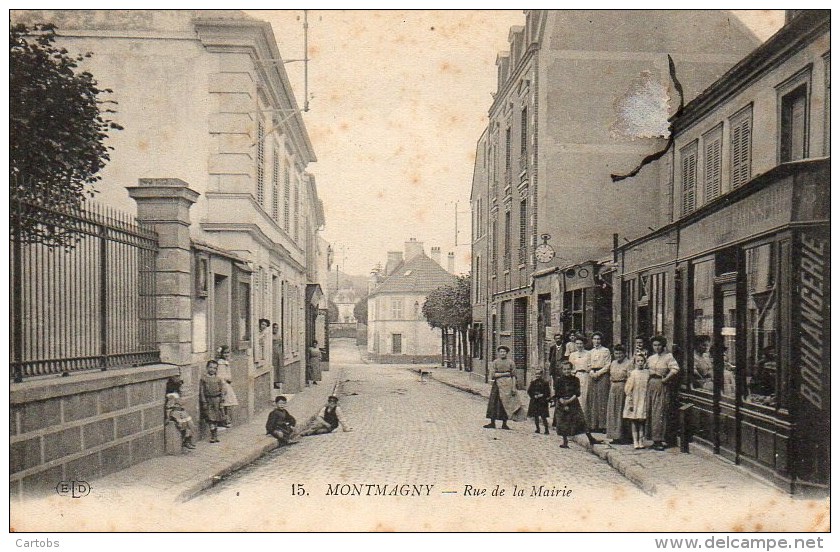 95 MONTMAGNY  Rue De La Mairie - Altri & Non Classificati