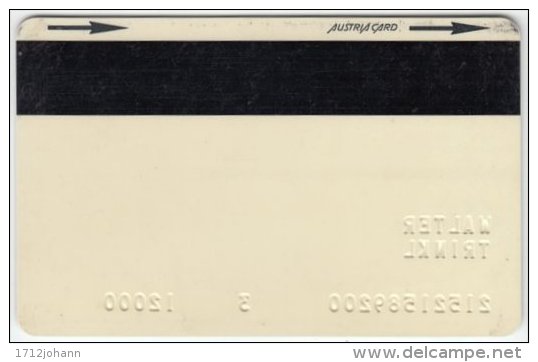 Credit Card A-398 Austria - Bank Austria - Used - Carte Di Credito (scadenza Min. 10 Anni)