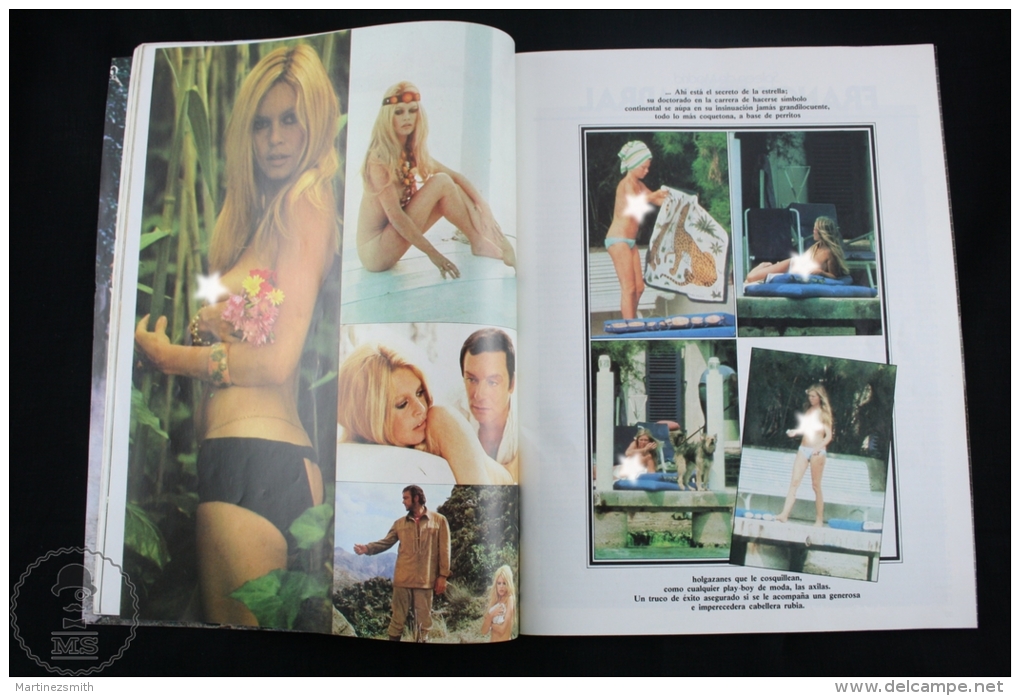 Vintage 1970´s Brigitte Bardot Nude Article Bazar Magazine - [2] 1981-1990