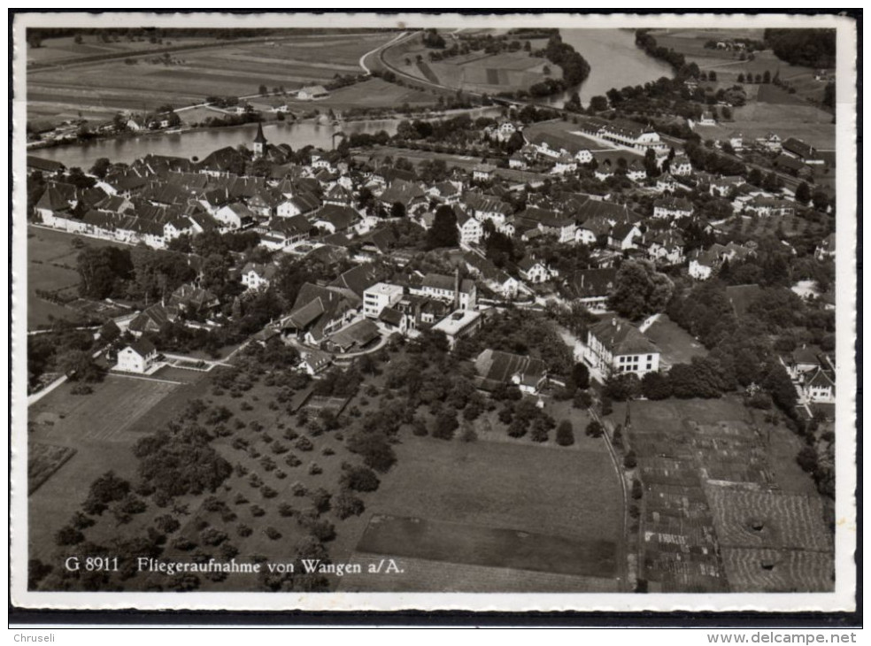 Wangen A. D. Aare  Fliegeraufnahme - Wangen An Der Aare