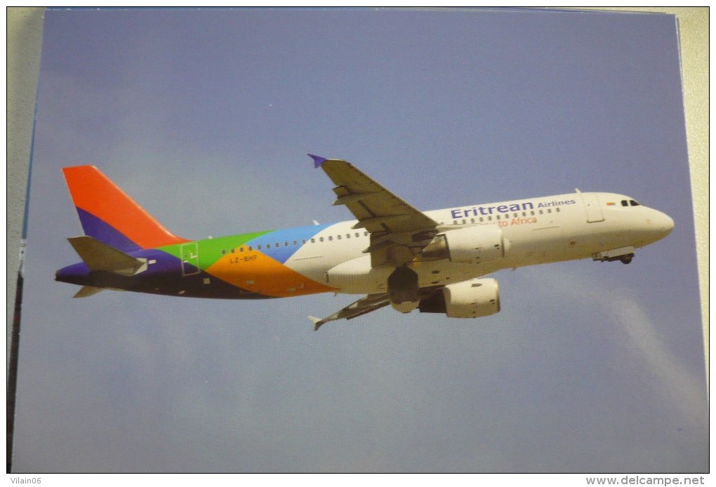 ERITREAN AIRLINES   A 320 214   LZ BHF - 1946-....: Moderne