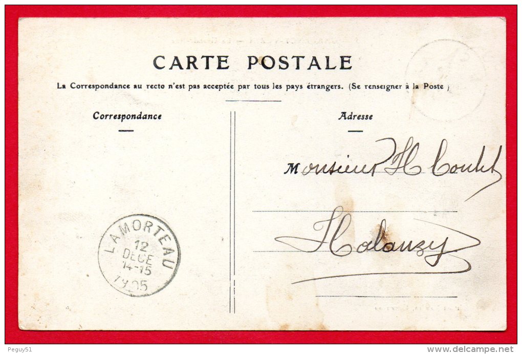 54. Charenzy-Vézin. La Grande-Rue.  Café-Restaurant Maislier & Collignon. 1905 - Autres & Non Classés
