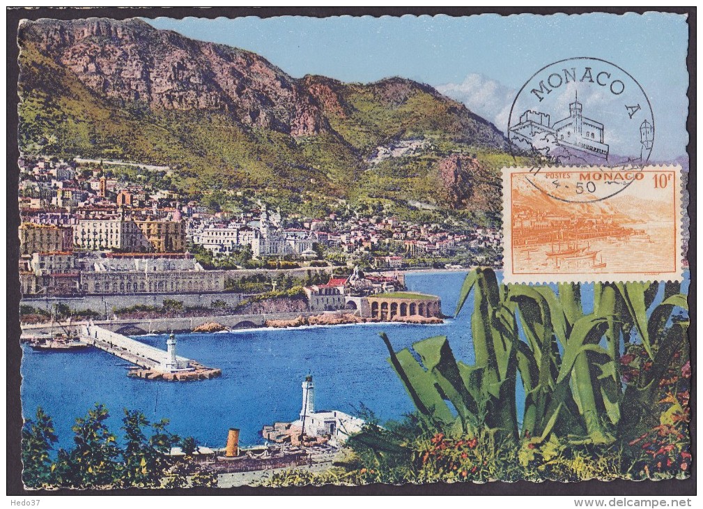 Monaco N°311A - Carte Maximum - TB - Maximum Cards