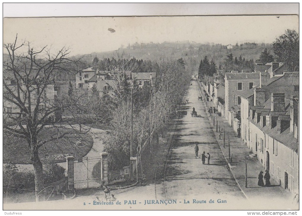 JURANCON  LA ROUTE DE GAN - Jurancon