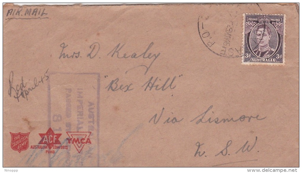 Australia Military Mail, Base Post Office Dated 29 MR 45 - Other & Unclassified
