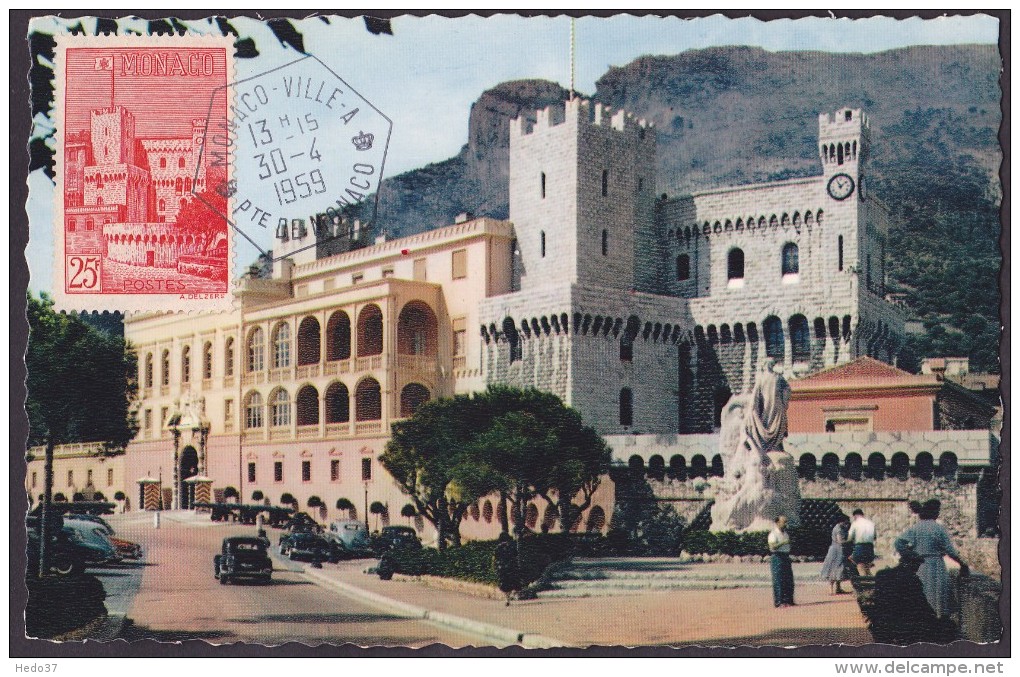 Monaco N°397 - Carte Maximum - TB - Cartes-Maximum (CM)