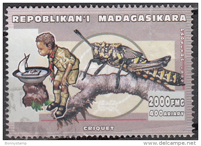 Madagascar, 1999 - 2000fr Cricket - Nr. 1465Eg Usato° - Madagascar (1960-...)