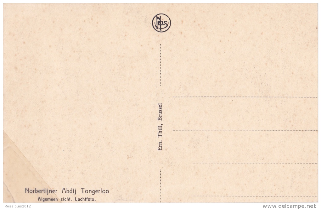 TONGERLOO / TONGERLO : Abdij - Westerlo