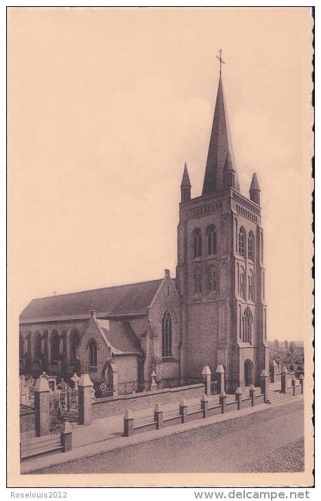 WEST-ROZEBEKE : Kerk - Zwalm