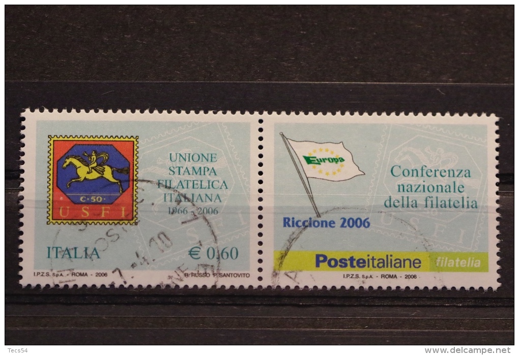 ITALIA USATI 2006- 40° STAMPA FILATELICA USFI - RIF. M 1208 - 2001-10: Used