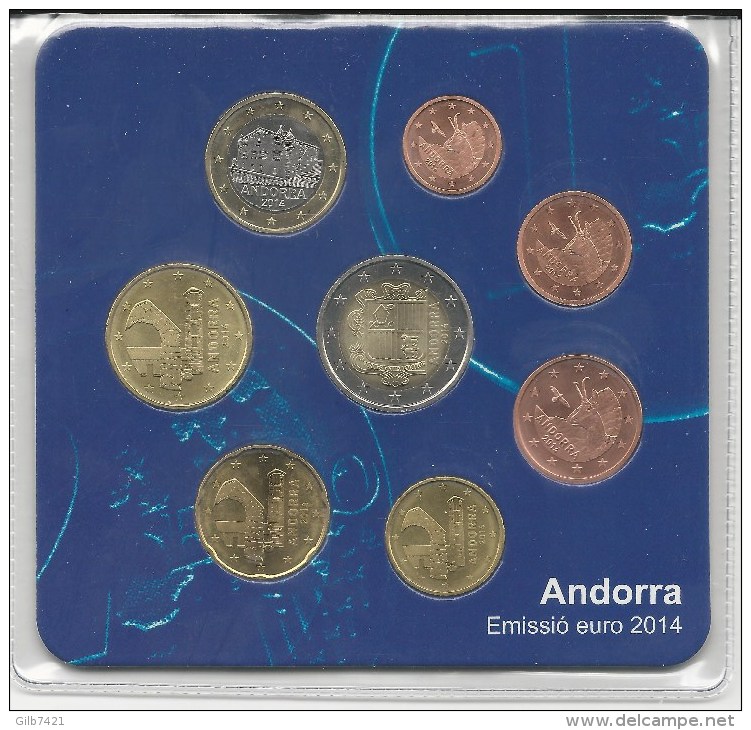 Set Andorran 1 Cent à 2 Euro - Set Réservé Aux Citoyens D´Andorre (Starter Kit) RARE - Andorra