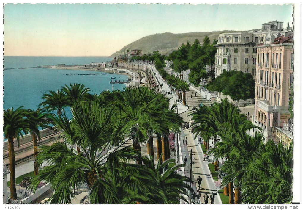 Sanremo (Imperia) Corso Imperatrice, Imperatrice Avenue, Promenade Along The Sea - San Remo