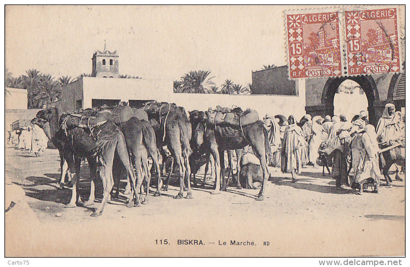 Algérie - Biskra - Marché - Biskra