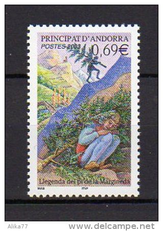 ANDORRE FRANCAIS      Neuf **    Y. Et T.   N° 576    Cote: 2,40 Euros - Nuovi