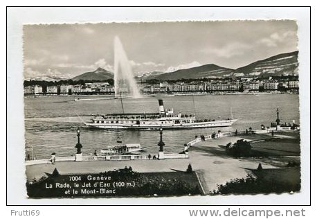 SWITZERLAND - AK 248536 Genève - La Rade, Le Jet D'Eau ... - Genève