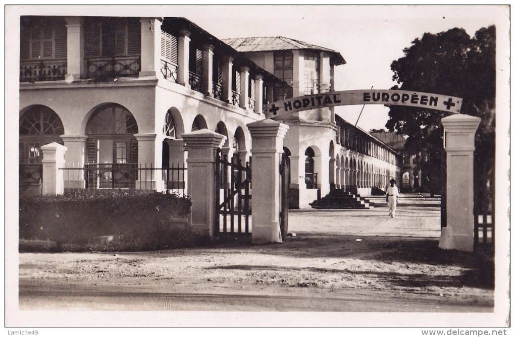 Cameroun Douala Hopital Europeen De Douala ( Santé )CPSM Format CPA - Camerun