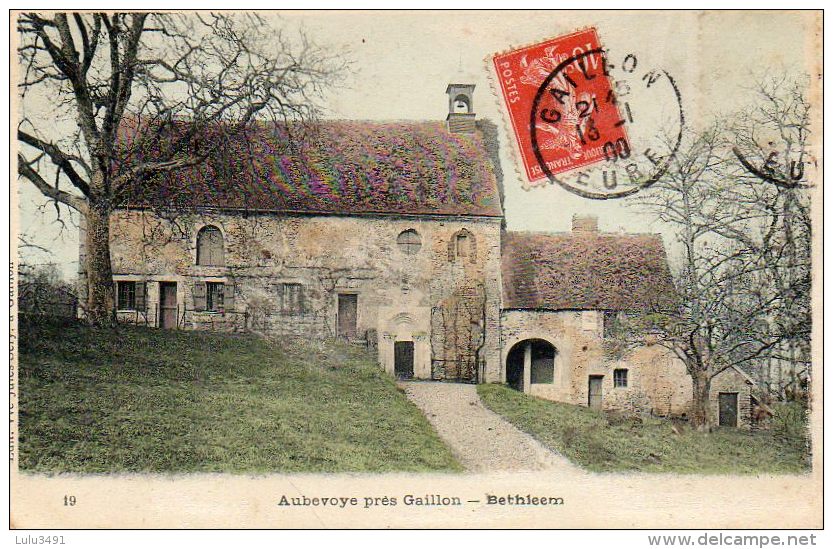 CPA- AUBEVOYE (27) - Aspect De Bethleem En 1900 - Environs De Gaillon - Aubevoye