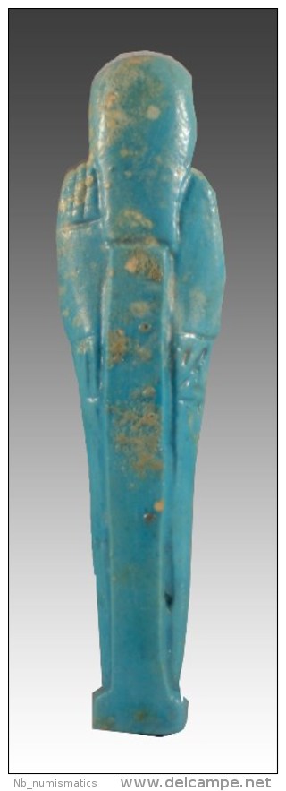 Egypt Late Period 26-30th Dynasty Shabti Of Hor-Ankh - Archéologie