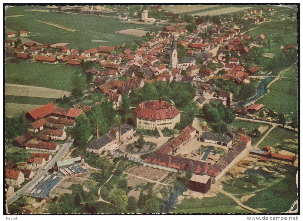 D-93104 Sünching - Schloß Sünching - Luftbild - Nice Stamp - Regensburg