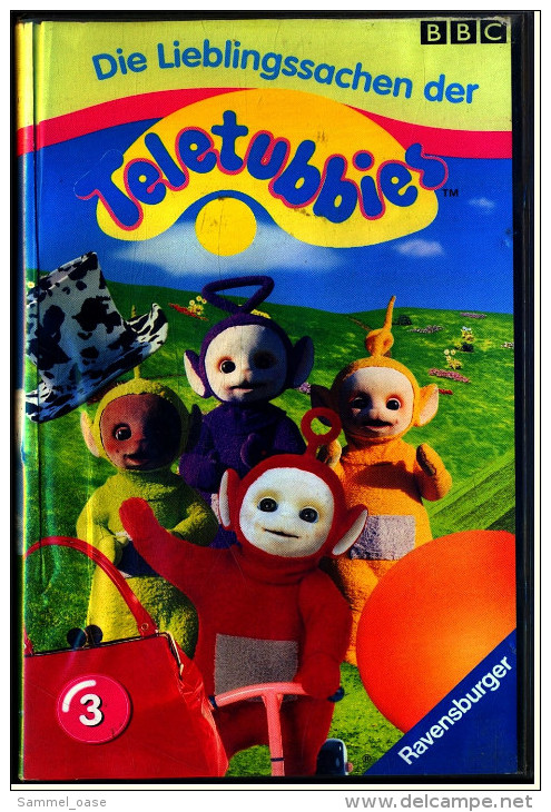 Teletubbies 3 : Die Lieblingssachen Der Teletubbies  -  VHS Video Film Von Ravensburger - Kinderen & Familie