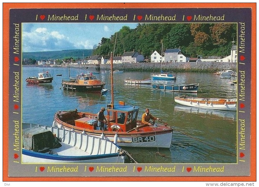 GB009, * MINEHEAD * THE FRIENDSHIP POSTCARD * - Minehead