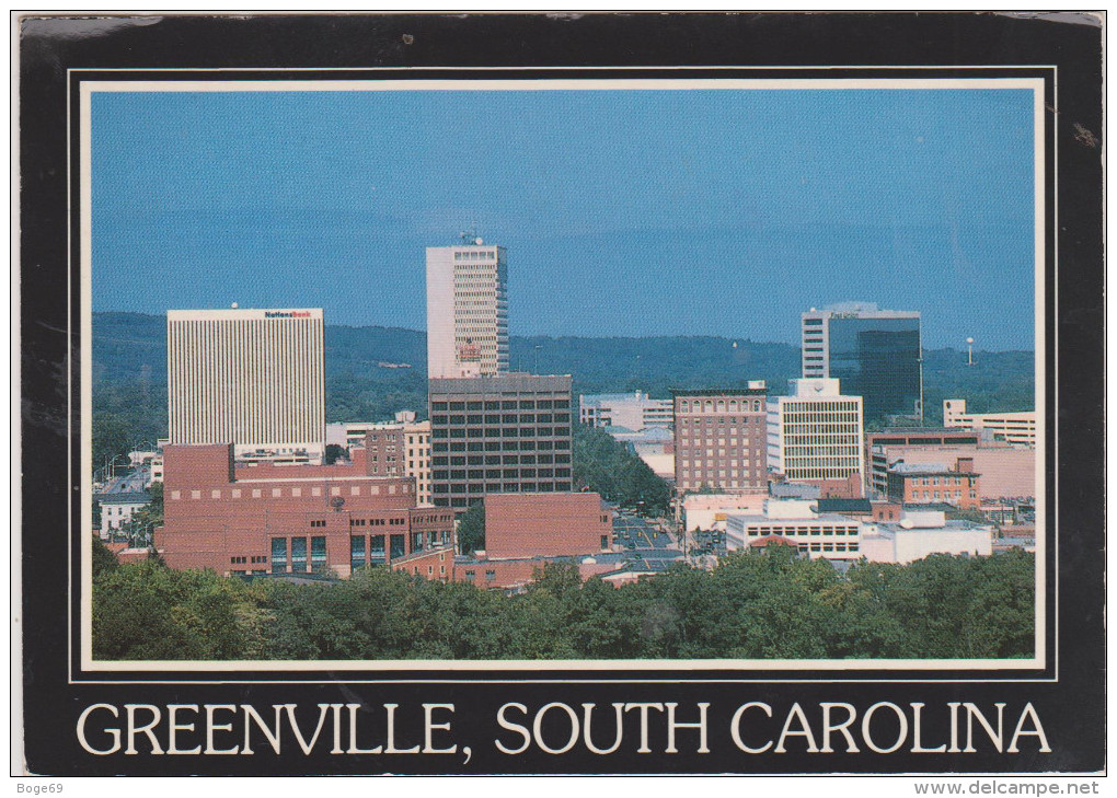(R) ETATS UNIS , GREENVILLE'S SKYLINE , South Carolina - Greenville