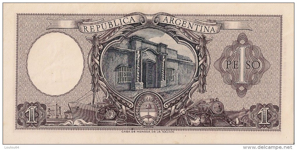 Billets - Argentine - 1 Peso - Non Circulé - - Argentine