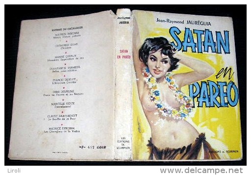 Pin-up.  JAUREGUIA : SATAN EN PAREO. (1958) - Aventure