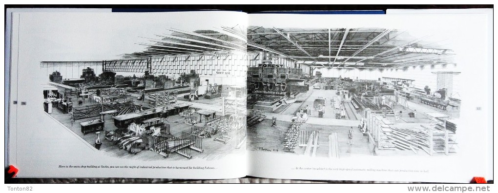 Christian Dardennes - Falcons In The Nest ... - A FALCON Factory Sketchbook - Éditions SER - ( 1999 ) . - Vliegtuig
