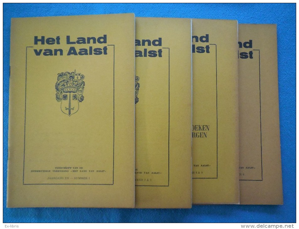 AALST - Het Land Van Aalst, Volledige Jaargang XXI-1969 (4 Nrs) - Geschichte