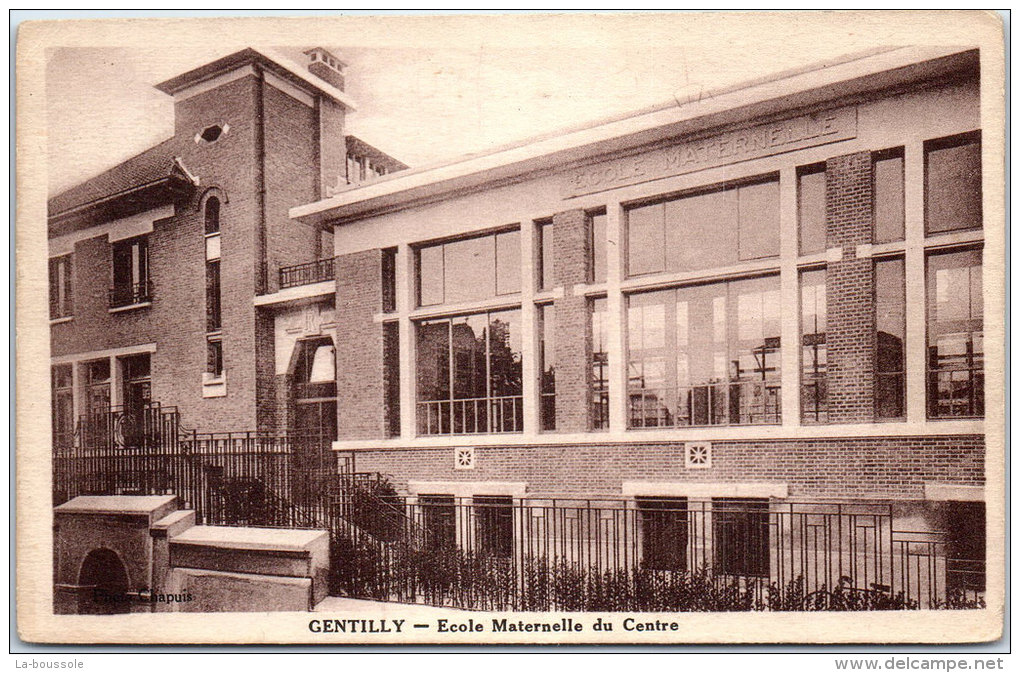 94 GENTILLY - école Maternelle Du Centre ----- - Gentilly