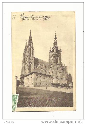 PRAGUE :   " Chram Sv.Vita " - Tchéquie