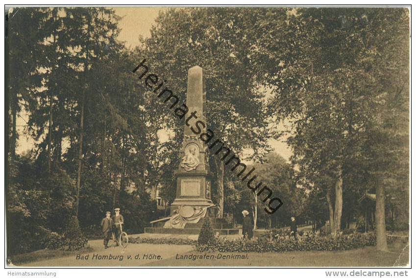 Bad Homburg V. D. Höhe - Landgrafen Denkmal - Verlag Metz & Lautz Darmstadt - Bad Homburg