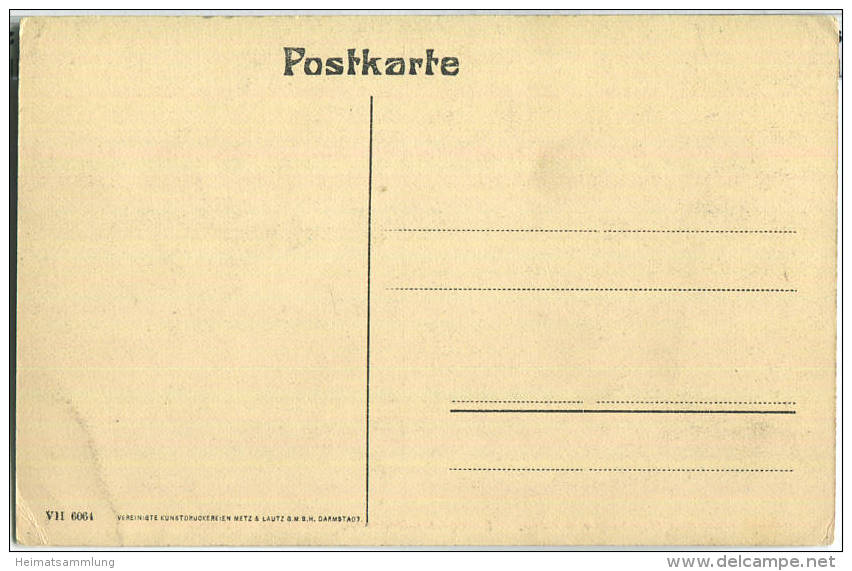 Bad Homburg V. D. Höhe - Landgrafen Denkmal - Verlag Metz & Lautz Darmstadt - Bad Homburg