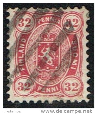 1875-1882. Coat Of Arms. Perf. L 11. 32 PENNI Rose. (Michel: 18 Ay) - JF157361 - Nuevos