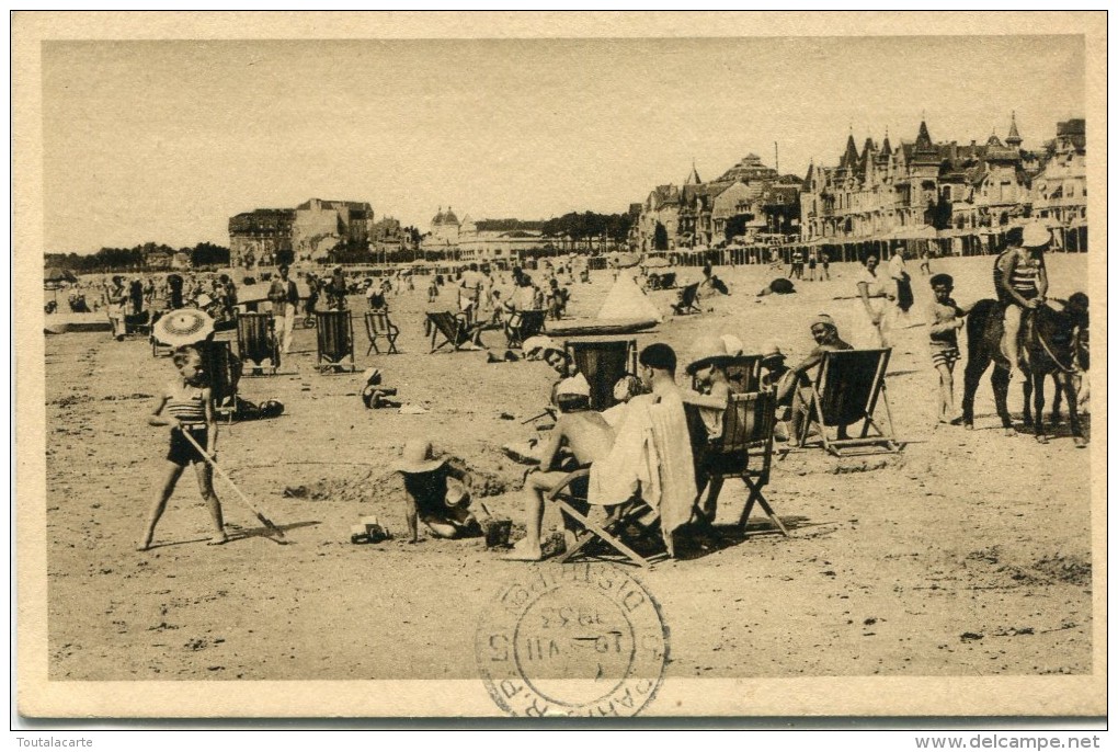 CPSM 44  LA BAULE LA PLAGE 1933 - La Baule-Escoublac