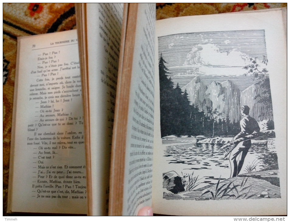 LA TOURNERIE DU VAL D ARDIERES Georges GUIGNARD DESSINS ORIGINAUX DE CL. JUILLARD 1953 SUDEL - Alpes - Pays-de-Savoie