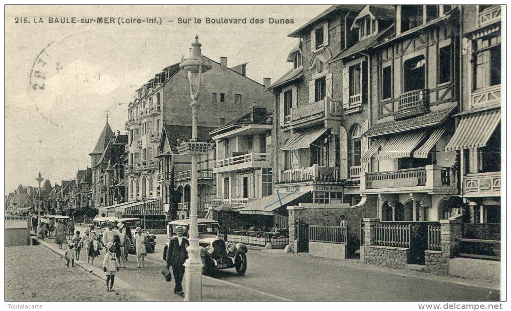 CPA 44  LA BAULE SUR MER BOULEVARD DES DUNES - La Baule-Escoublac