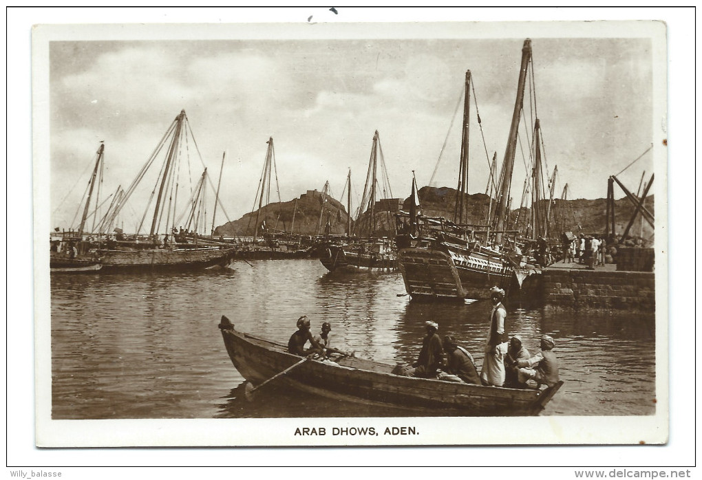 CPA - Asie - Yemen - Arab Dhows - ADEN   // - Yémen