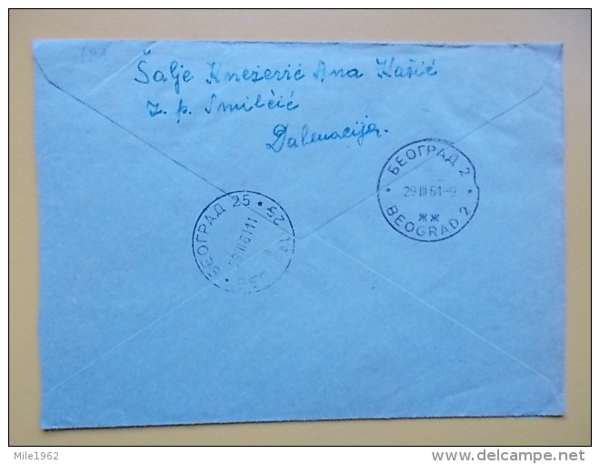 SMILCIC - Lettre, Letter 1961 - Autres & Non Classés