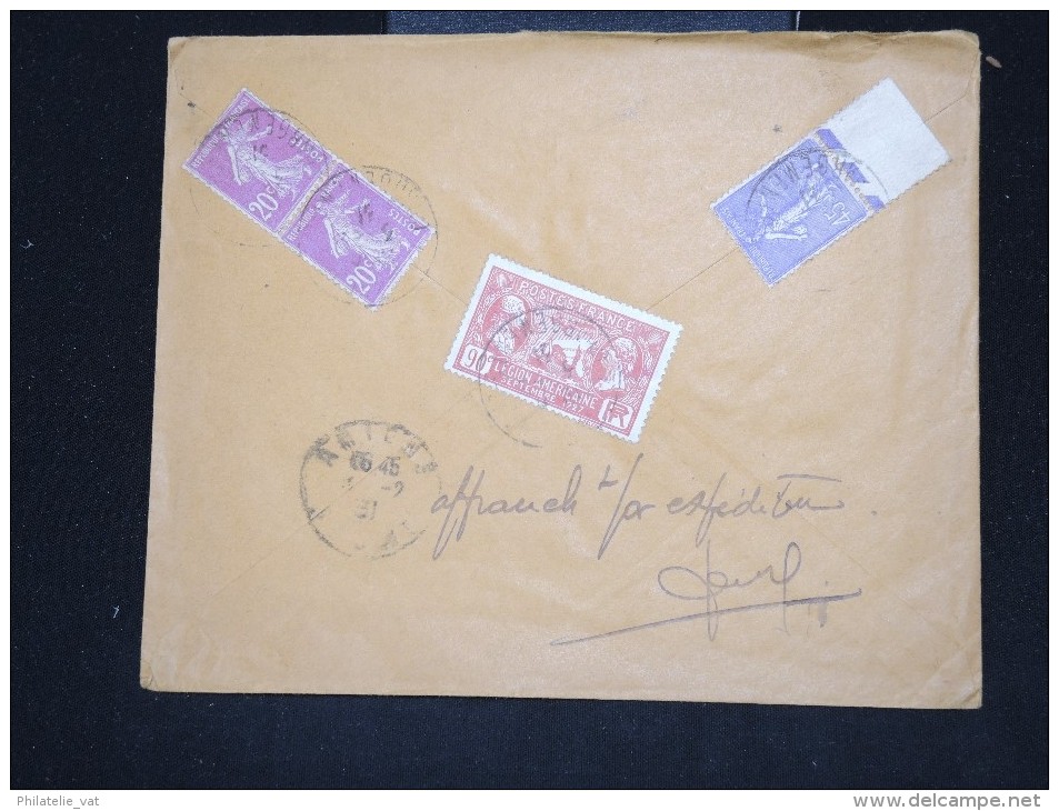 FRANCE - Enveloppe En Recommandée De Lyon Pour Amiens En 1931 - A Voir - Lot P12759 - Tarifs Postaux