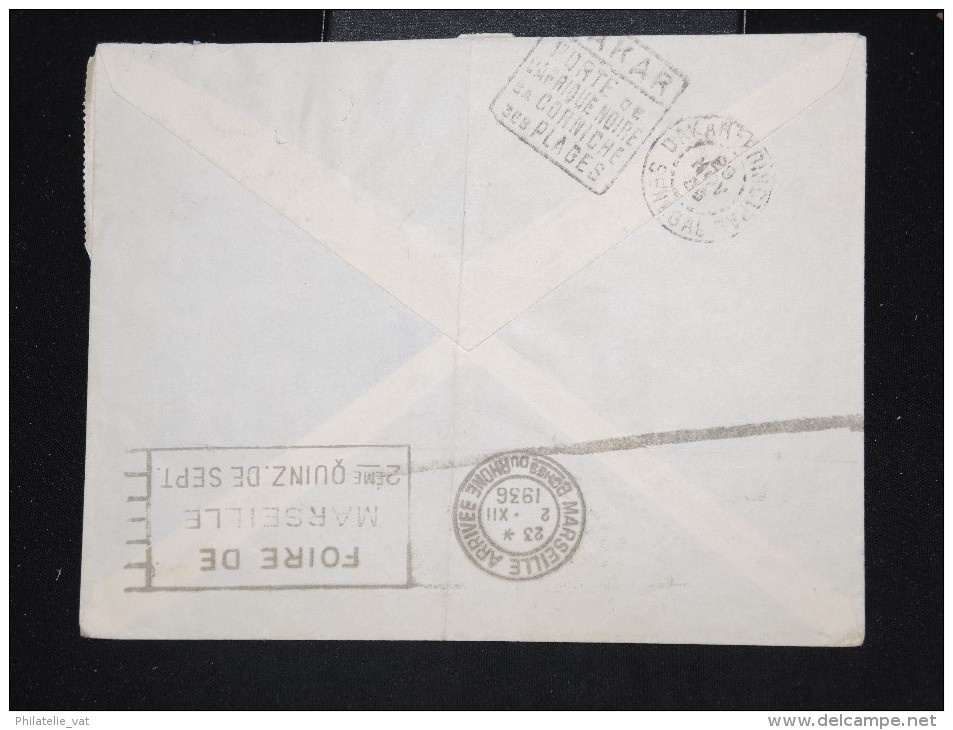 FRANCE - SOUDAN - Enveloppe De Bamako Pour La France En 1936 Par Avion - A Voir - Lot P12767 - Cartas & Documentos