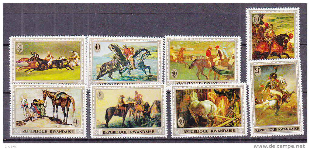 PGL S616 -RWANDA Yv N°338/45 ** ANIMAUX ANIMALS - Other & Unclassified