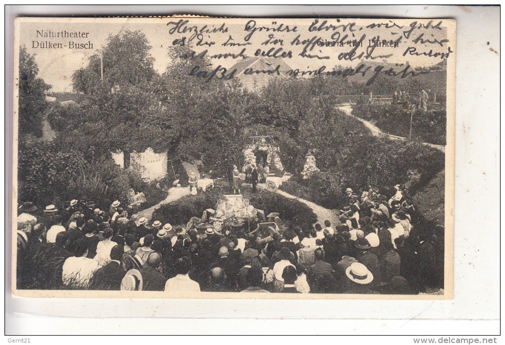 4060 VIERSEN - DÜLKEN, Naturtheater Dülken-Busch, 1925 - Viersen