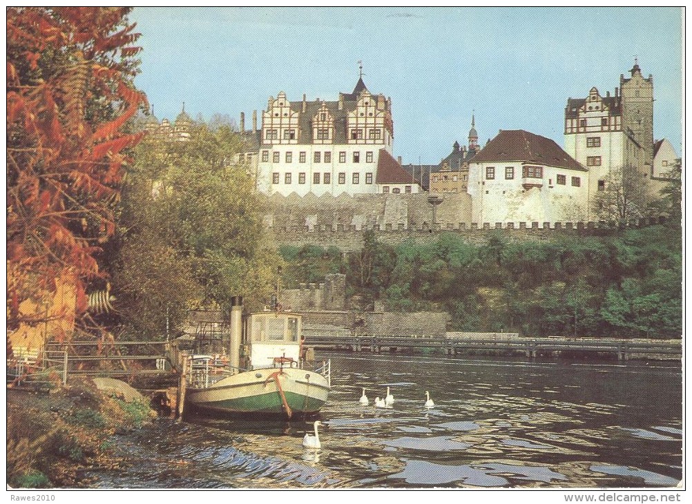 AK DDR Bernburg Saale Schloss 1984 - Bernburg (Saale)