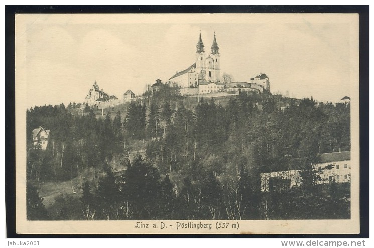 AUSTRIA LINZ POSTLINGBERG OLD POSTCARD #21 - Linz Pöstlingberg