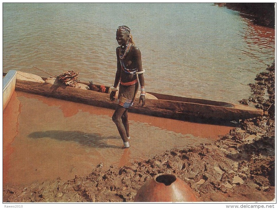 AK Äthiopien Baro River Gambela 1985 - Äthiopien