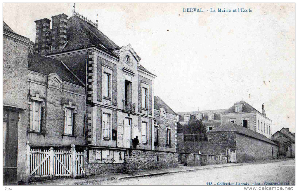 CPA  Derval école - Derval