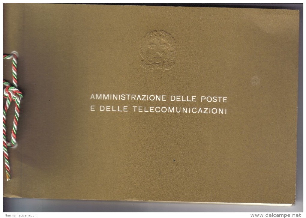 1979 ITALY  ITALIE ITALIA- LIBRO DEI FRANCOBOLLI DELLE POSTE ANNATA COMPLETA - 1971-80: Mint/hinged